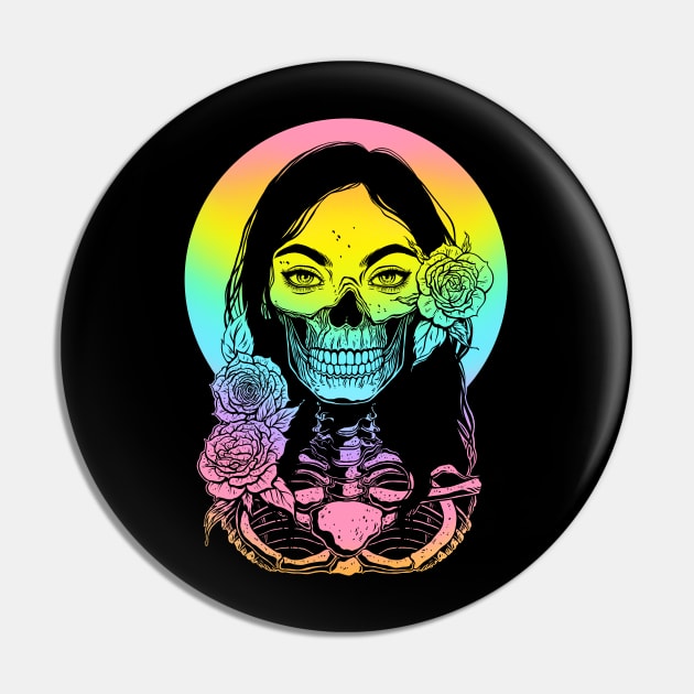 Dead Girl. Death Pin by OccultOmaStore