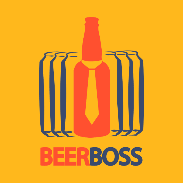 T-shirt for beer boss by Drunken T-shirts