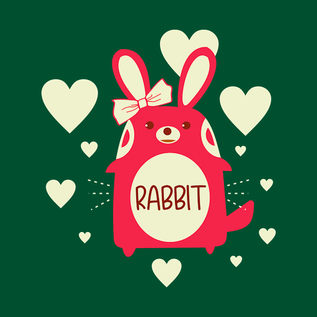 Cute Rabbit by ugisdesign