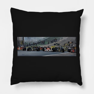 Start of GP Spain 1978 Pillow