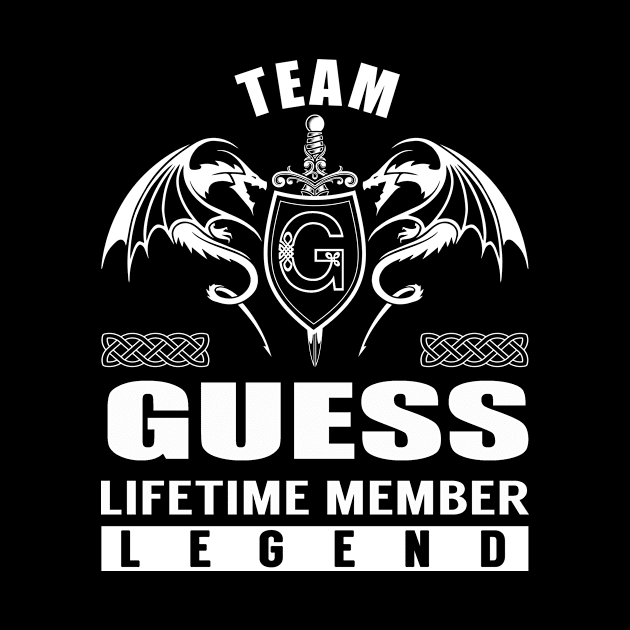 Team GUESS Lifetime Member Legend by Lizeth