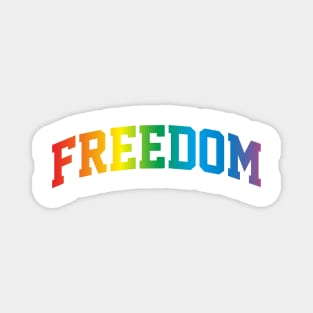 freedom full colors Magnet
