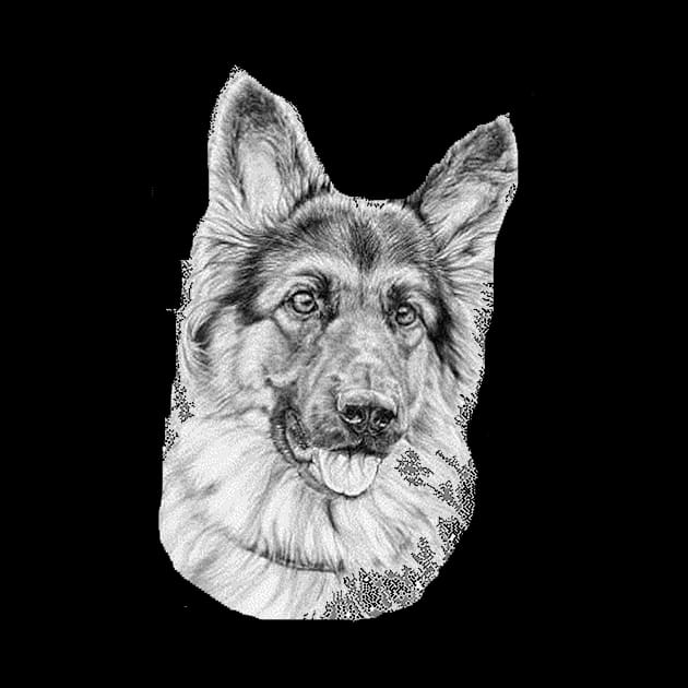 German shepherd by milicapetroviccvetkovic