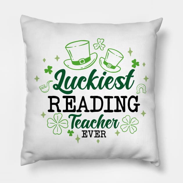 St Patricks Day Reading Pillow by GShow