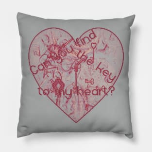 Key To My Heart Pillow