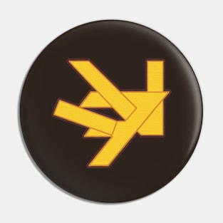 San Diego Aurebesh Logo B Pin