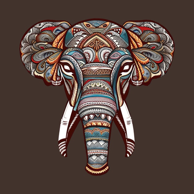 Tribal Elephant by 3ric-