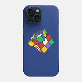 Cube 90s Art & Retro colors Phone Case