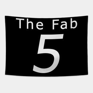 The Fab 5 Tapestry