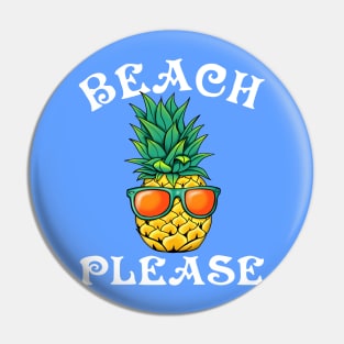 Beach Please Pin