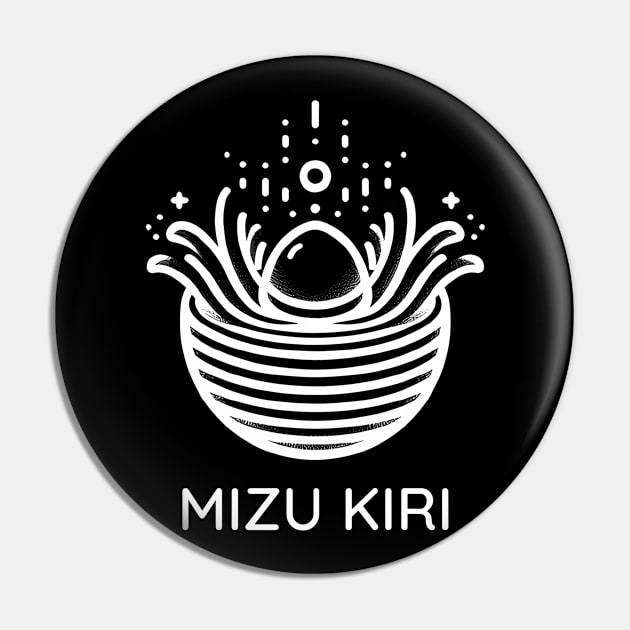 Mizu Kiri Stone Skipping Skimming Pin by ThesePrints