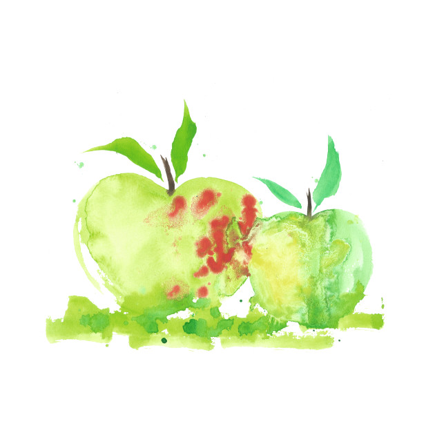 Green apples Green TShirt TeePublic