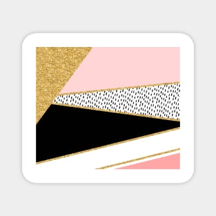 Blush golden epiphany Magnet