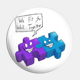 Puzzle Pieces Pin