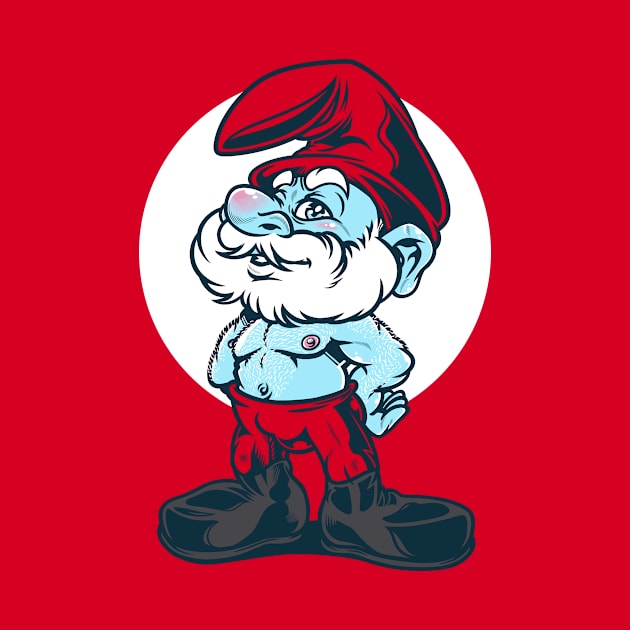 Tuff Toons - Daddy Smurf by GillesBone