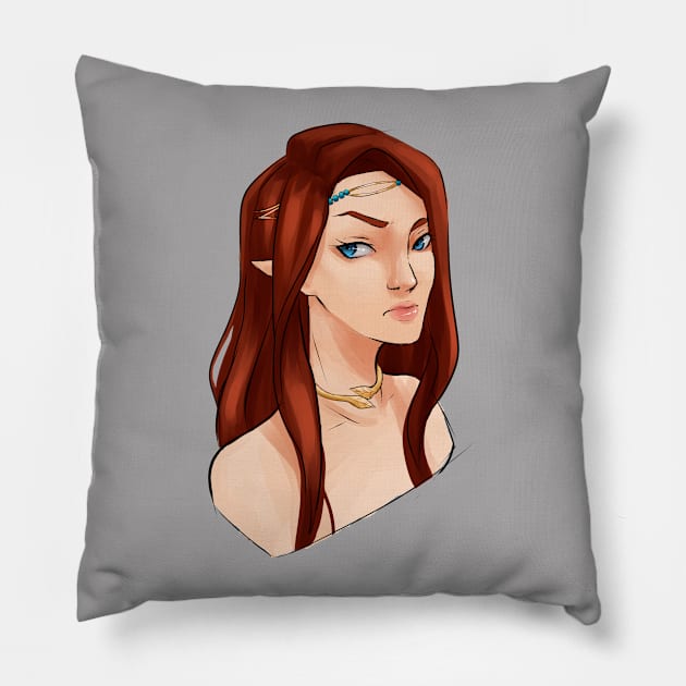 Yllairies Pillow by TheBroadswords