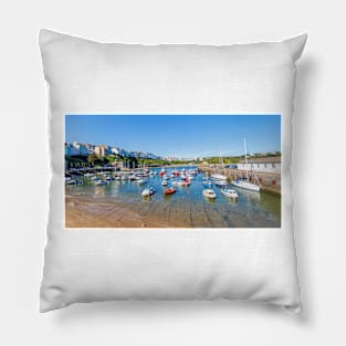 Tenby Harbour Beach, Pembrokeshire Pillow