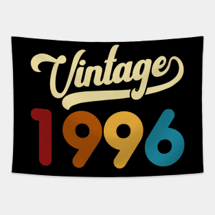 1996 Vintage Gift 24th Birthday Retro Style Tapestry