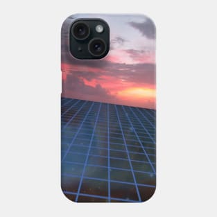 GRID BEACH Phone Case