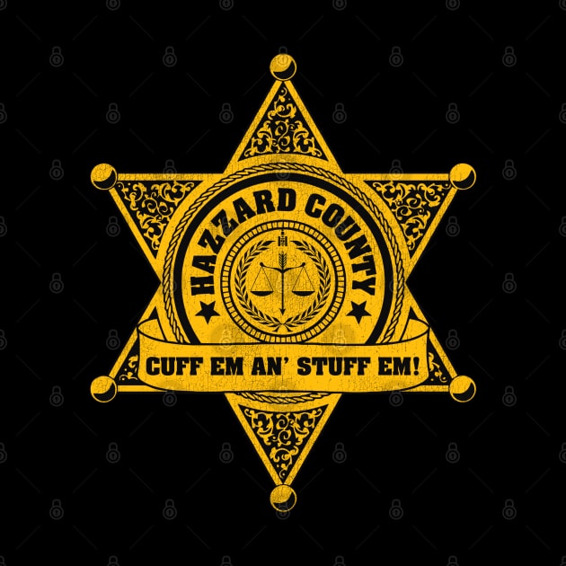 Dukes of Hazzard Police Badge by darklordpug