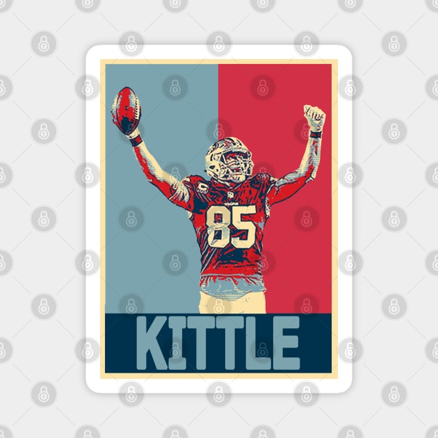 George Kittle Magnet by joyTrends