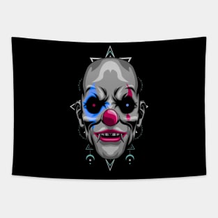 crazy clown Tapestry