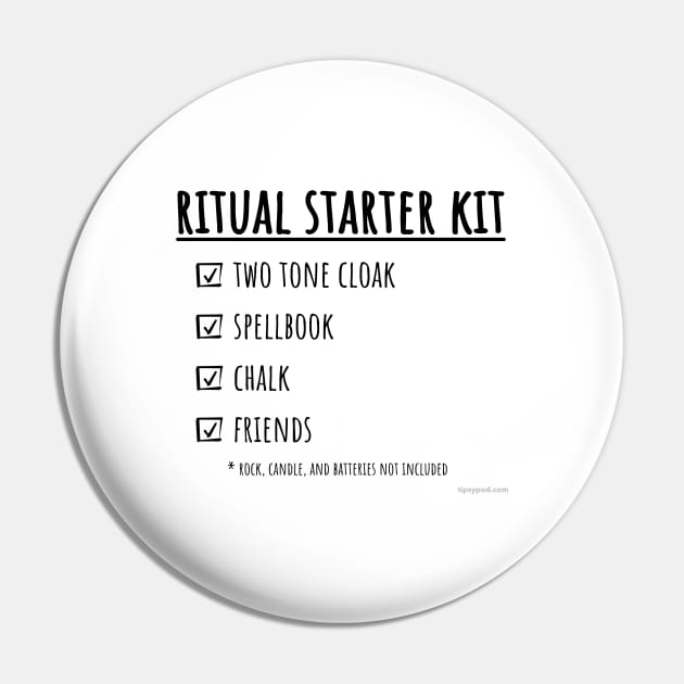 Ritual Starter Kit - Light Pin by Tipsy Pod