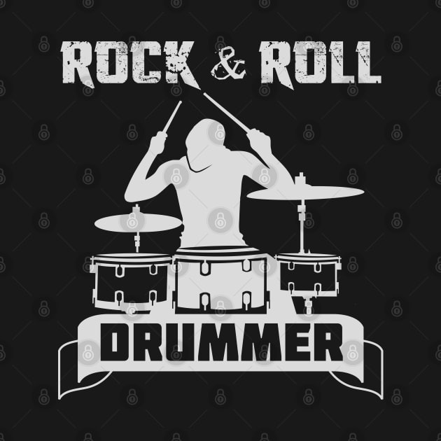 Rock And Roll Drummer by Toogoo