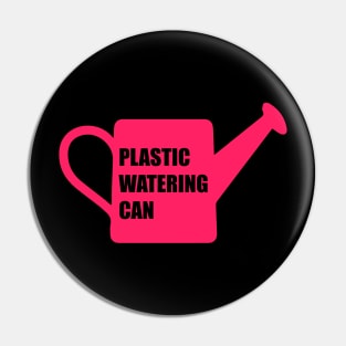 Pink - plastic watering can Pin