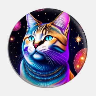 Celestial British Shorthair Pin