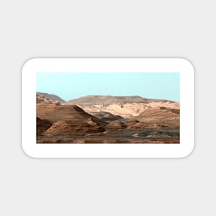 Mount Sharp, Mars, Curiosity image (C029/2997) Magnet