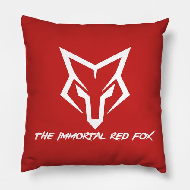 Immortal Red Fox Pillow by TheImmortalRedFox