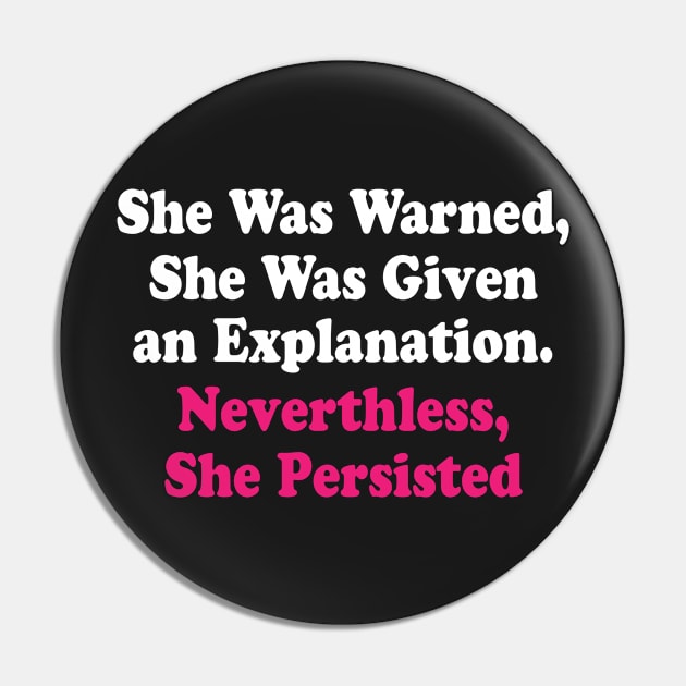 Nevertheless, She Persisted #ShePersisted Pin by ahmed4411