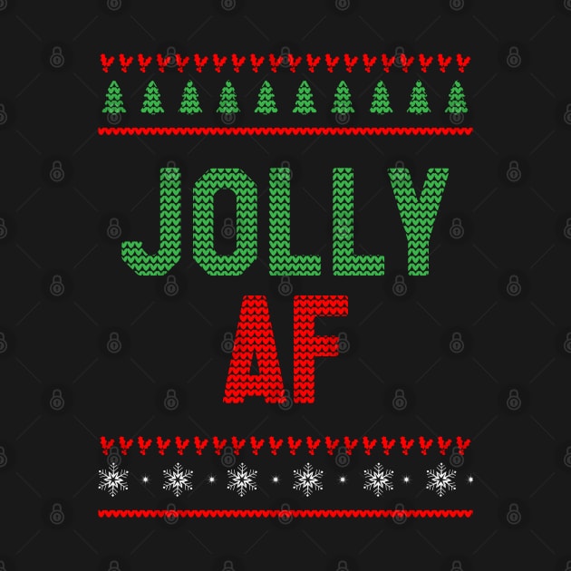 Jolly AF - Christmas by kdpdesigns