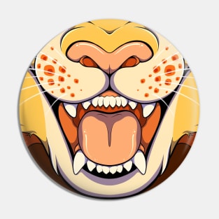 Lion maw Pin