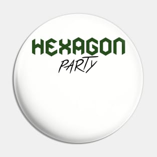 Hexagon Party - Santa Clarita Diet Pin