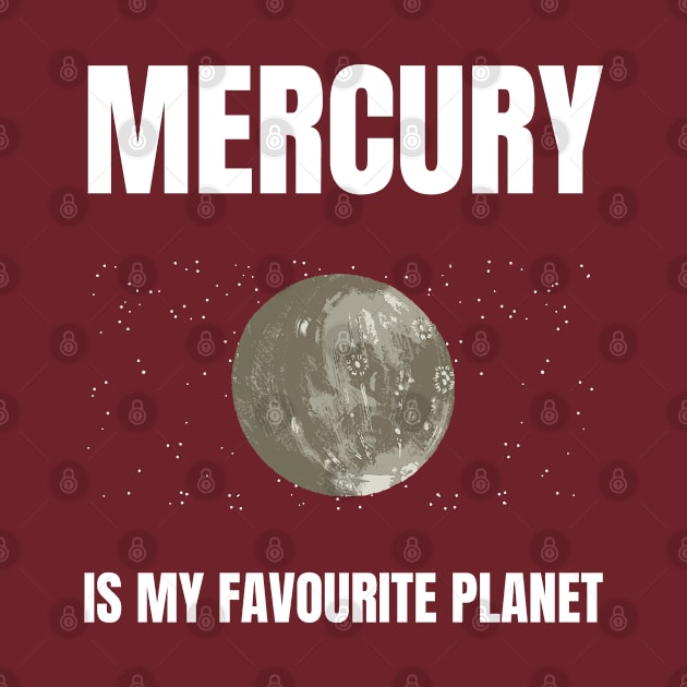 Mercury is my favourite planet by InspiredCreative