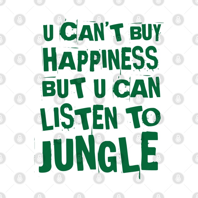 U can't buy happiness but u can listen to Jungle by Wulfland Arts