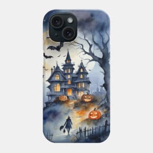 Horror halloween night Phone Case
