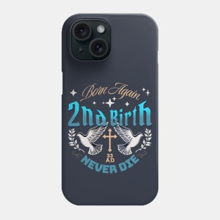 Born Again - Blue & Gold Phone Case