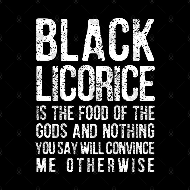 Black Licorice is the Food of the Gods by KierkegaardDesignStudio