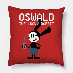 Oswald The Lucky Rabbit Keep Walking 1927 Pillow