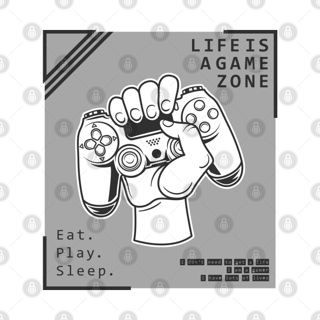 Life is a Game Zone by Kaos MotivAsik