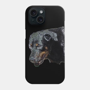 rottweiler Phone Case