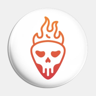 Death Fire Skull 3 Pin