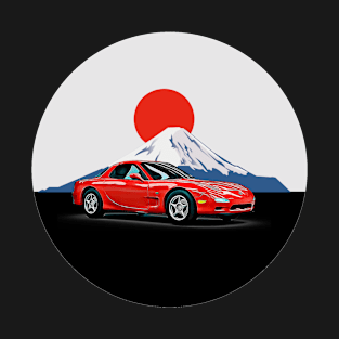 RX7 Japan Print T-Shirt