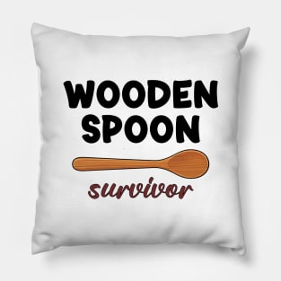 Wooden Spoon Survivor Pillow