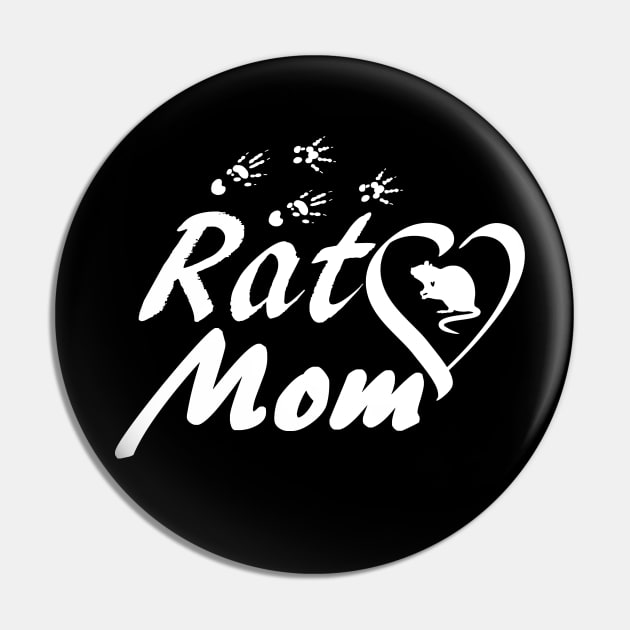 Rat Mom Pin by Dandyrats