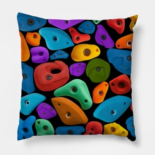 climbing grip - mosaique Pillow