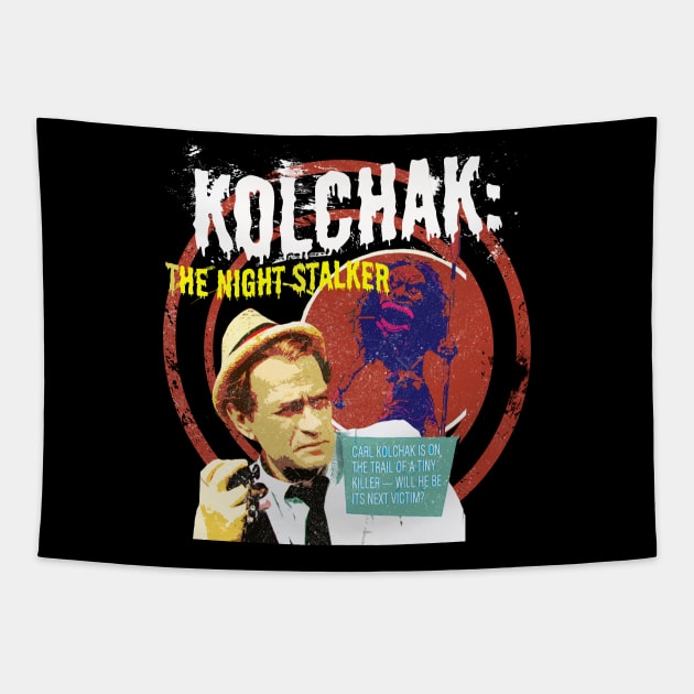 kolchak the night stalker - carl kolchak Tapestry by top snail